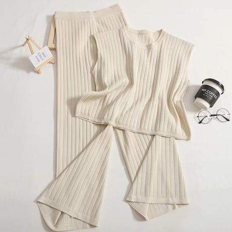 summer knit setup