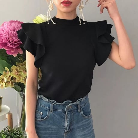 frill summer knit