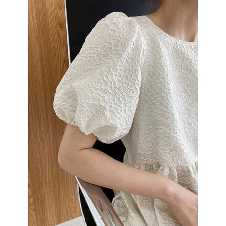 puff sleeve onepiece