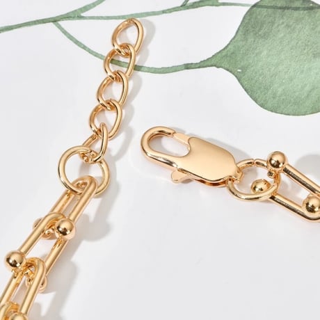 chain bracelet necklace set