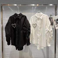 heart bijou blouse