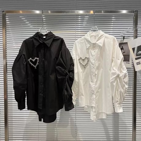 heart bijou blouse