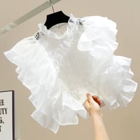 lace frill tops
