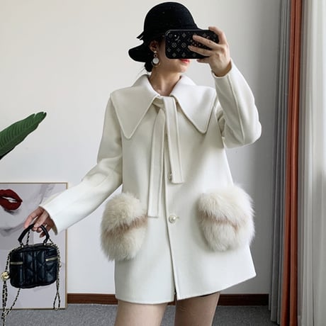fox fur coat