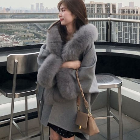 fox fur coat