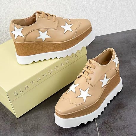 【本革】platform star shoes