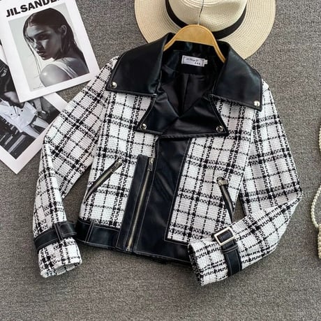 tweed riders jacket