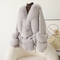 fox fur jacket