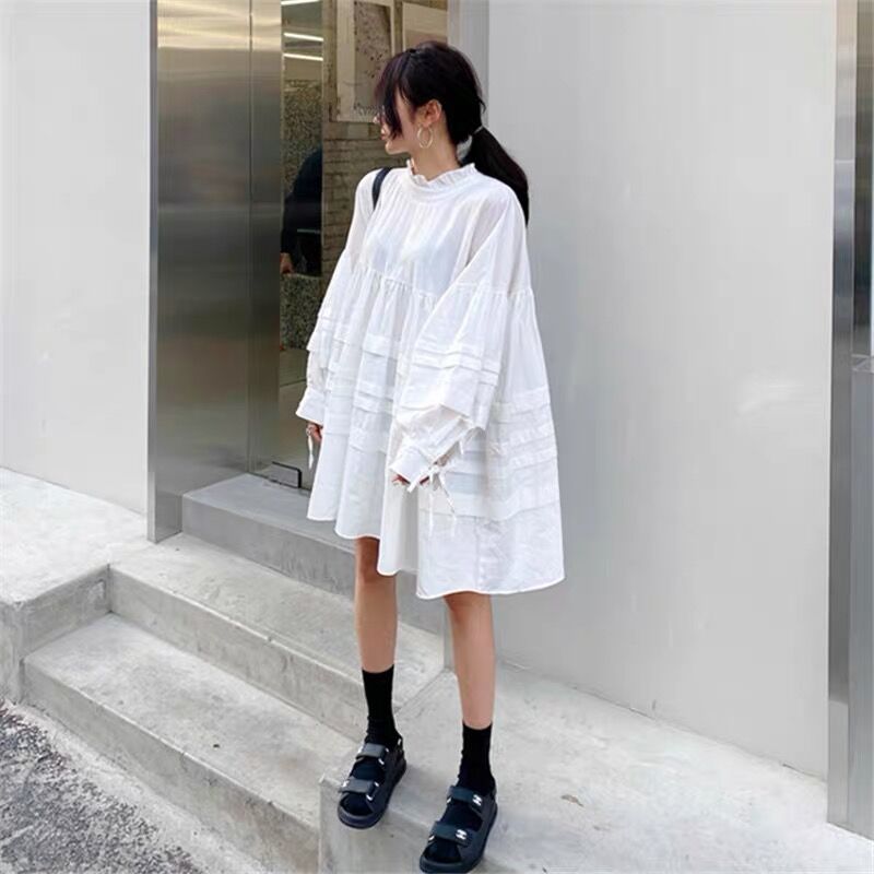 ハイネック ブラウスワンピース | BrillantSelect Store