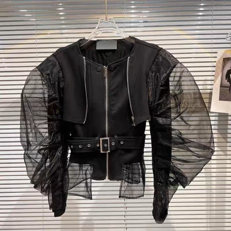 patchwork mesh riders