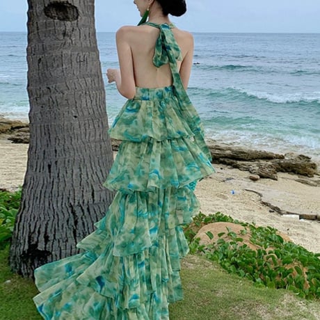 frill long onepiece