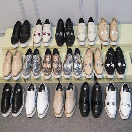 【本革】platform star shoes