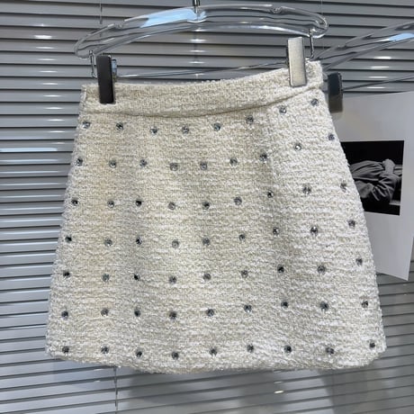 tweed bijou skirt