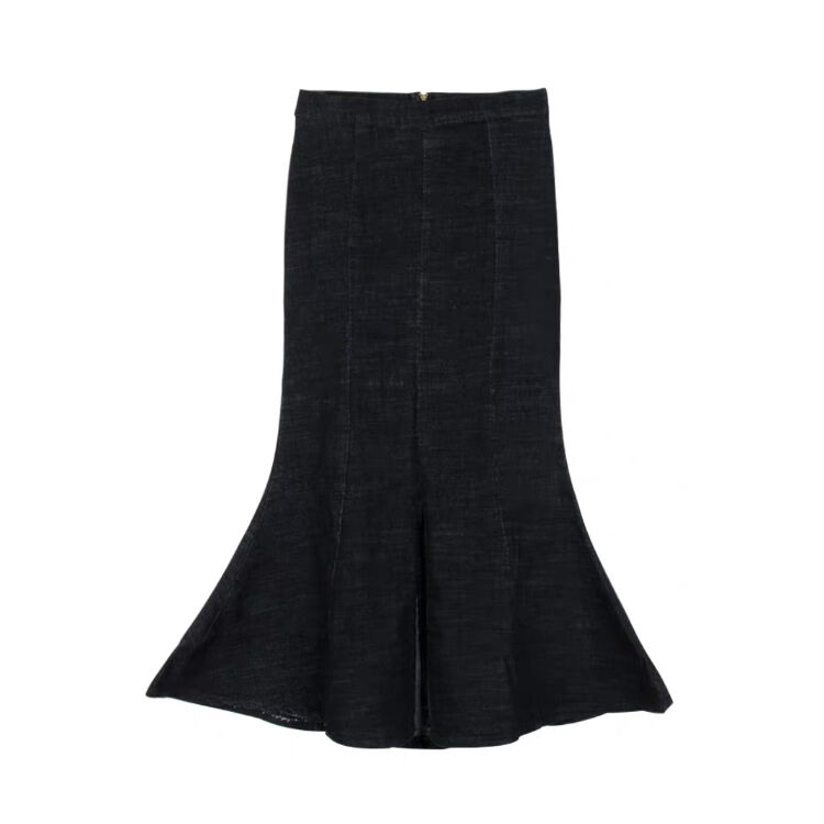 デニムスカート(ブラック) 楽天市場】【セール／10%OFF】SOMETHING サムシング フレア