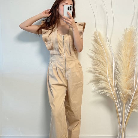 【即納】ruffled rompers