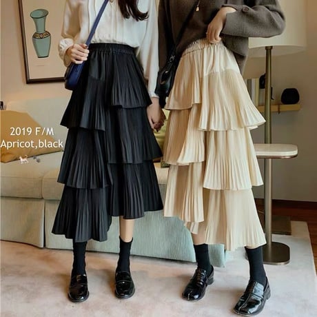 【即納あり】asymmetry　skirt