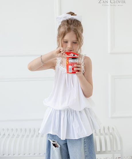 【予約商品】【ZANCLOVR】cottonlace one-piece【70-150cm】
