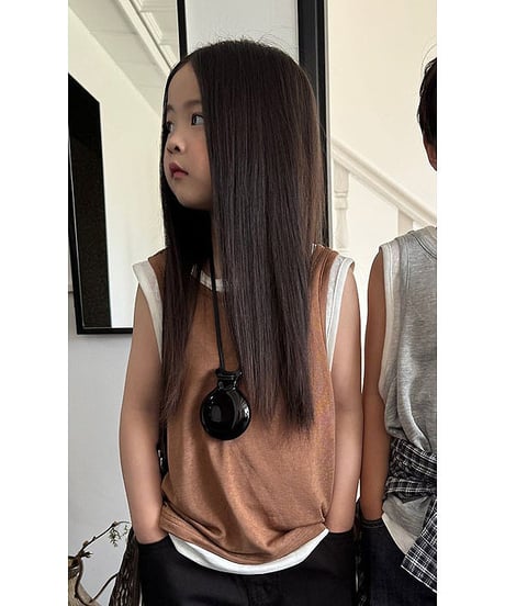 【OUR】layered tank top【90-160cm】