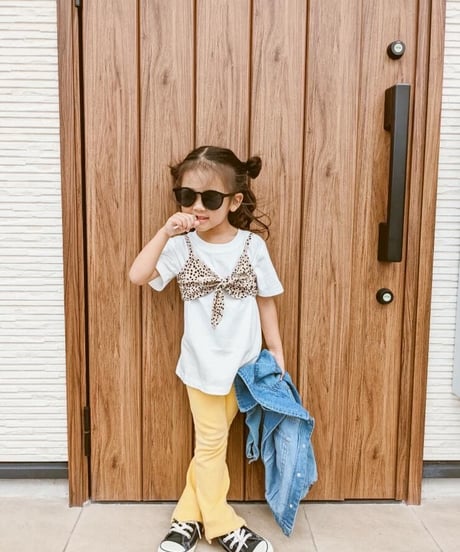 【Melia.original】Dalmatian bustier -kids&junior-