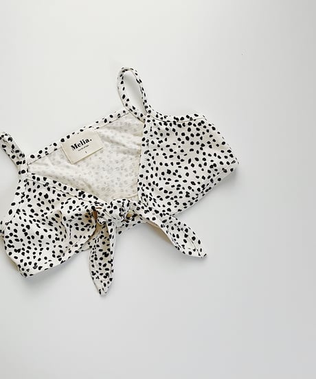 【Melia.original】Dalmatian bustier -kids&junior-