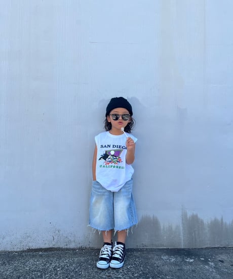 80’ｓ print tank top【90-160cm】