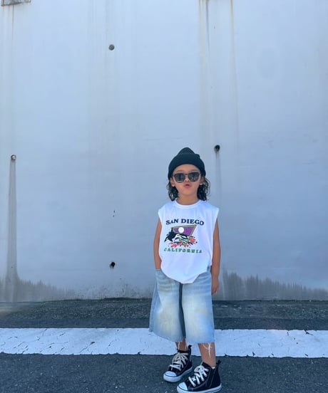80’ｓ print tank top【90-160cm】