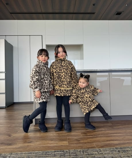 【Melia.original】Leopard half zip setup -スカート-