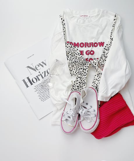 【Melia.original】Dalmatian bustier -kids&junior-