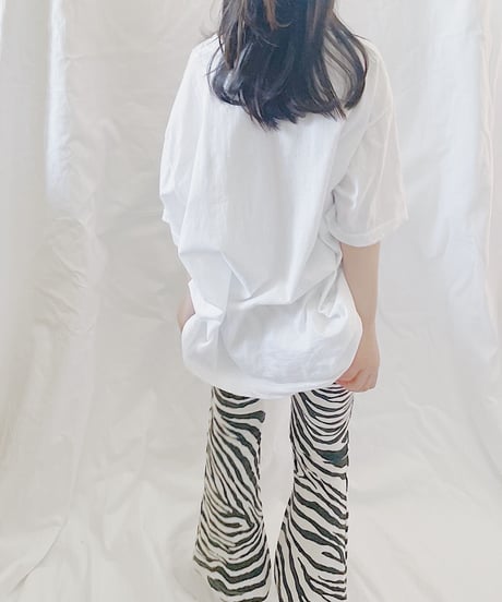 【Melia. Original】animal flare pants -MOM-