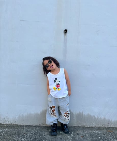 damage sweat pants【70-150cm】