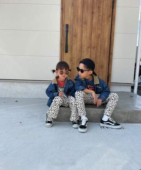 【Melia.original】Dalmatian sarrouel pants -junior-