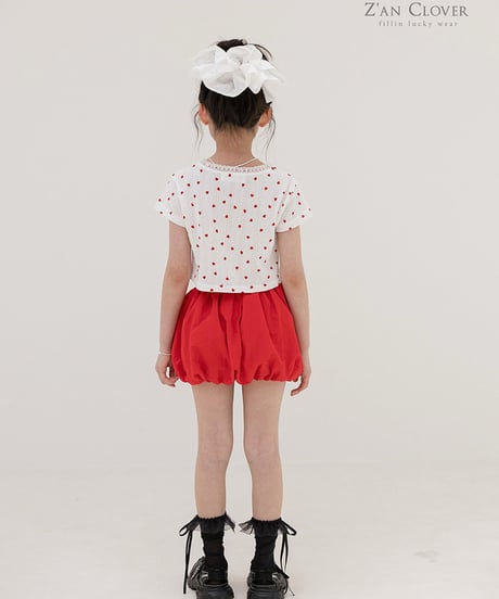 heart lace tee【70-150cm】
