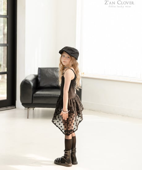 【予約商品】【ZANCLOVR】asymmetry one-piece【70-150cm】