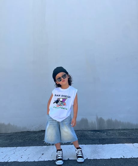 80’ｓ print tank top【90-160cm】