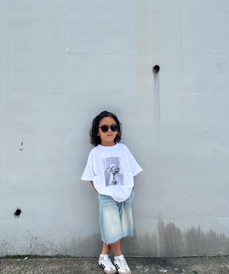 Dalmatian print tee【80-150cm】