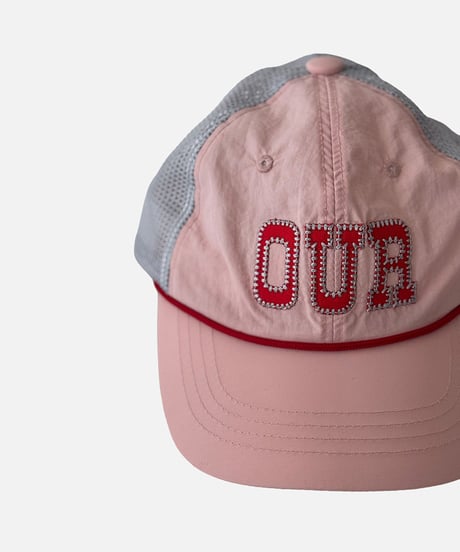 【OUR】stitch color mesh cap【90-160cm】