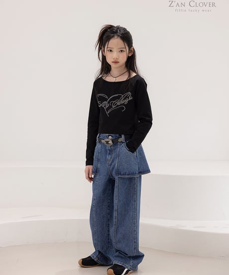denim skirt pants【70-150cm】