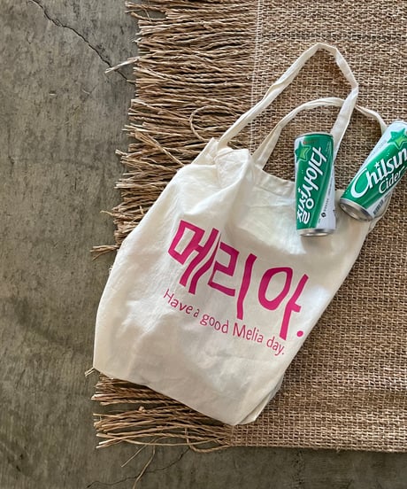 Melia.LOGO TOTE BAG