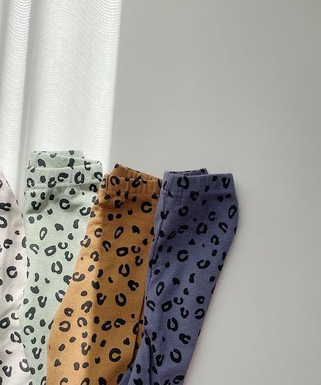 【Melia.original】Simple leopard leggings