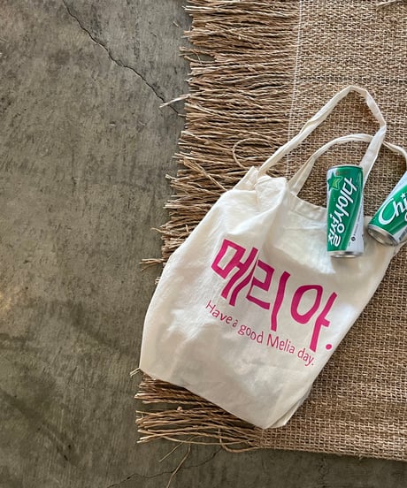 Melia.LOGO TOTE BAG