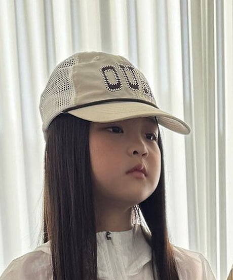 【OUR】stitch color mesh cap【90-160cm】