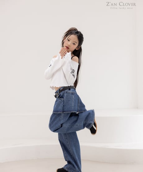 denim skirt pants【70-150cm】