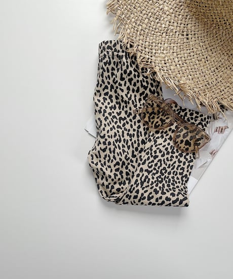 【Melia. Original】animal leggings pants -junior-