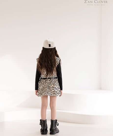 denim set up-skirt-【70-150cm】
