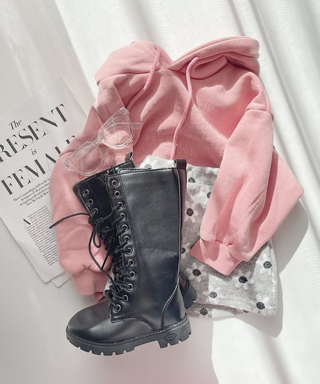 【Melia.original】flower mini skirt  -junior-