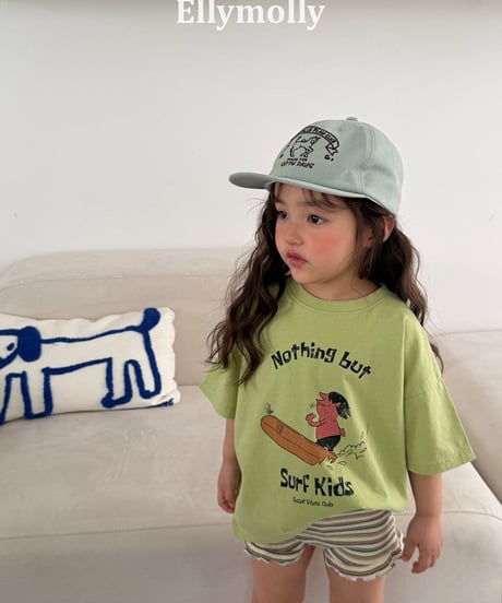 【予約商品】【ELLYMOLLY】surf kids tee【80-150cm】