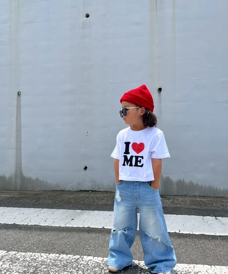 damage denim pants【80-150cm】
