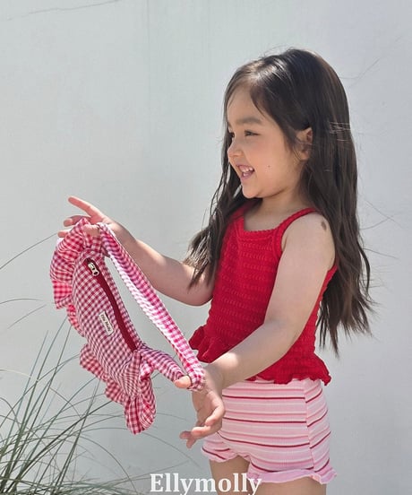 【予約商品】【ELLYMOLLY】multi border set up【80-130cm】