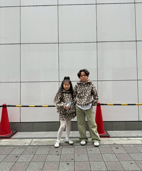 【Melia.original】Leopard half zip setup -スカート-