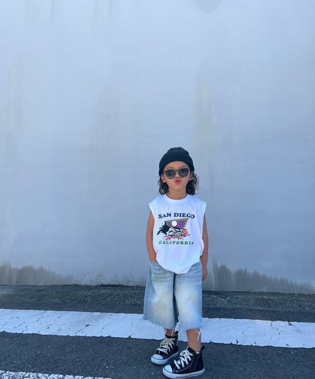 80’ｓ print tank top【90-160cm】